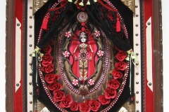 "Lair of the Bee Girl" - 2010 - Mixed media- 24" x 29" - SOLD