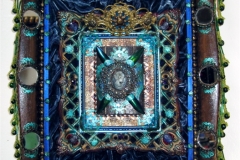 "Metamorphosis" - 2012 - Mixed media - 11” x 18” x 4” - SOLD