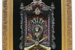 "Poison Visions" - 2010 - Mixed media - 19" x 23" - SOLD