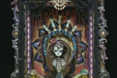 "Poison Visions" detail - 2010 - Mixed media - 19" x 23" - SOLD