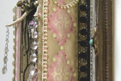 "Heart of Glass" detail - 2010 - Mixed media - 14" x 17" - SOLD